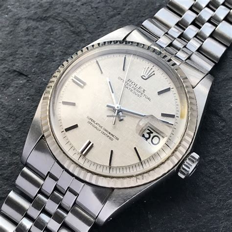 【F】 Rolex Datejust 1601 With No